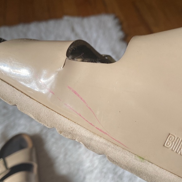 Womens 2 straps buckle Birks Sandals, size 9 - Picture 7 of 9